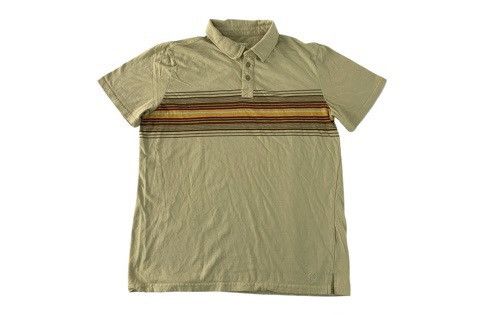 Hang Ten 90s Hang Ten California Classic Striped Chest Polo Tee Size US M / EU 48-50 / 2 - 1 Thumbnail