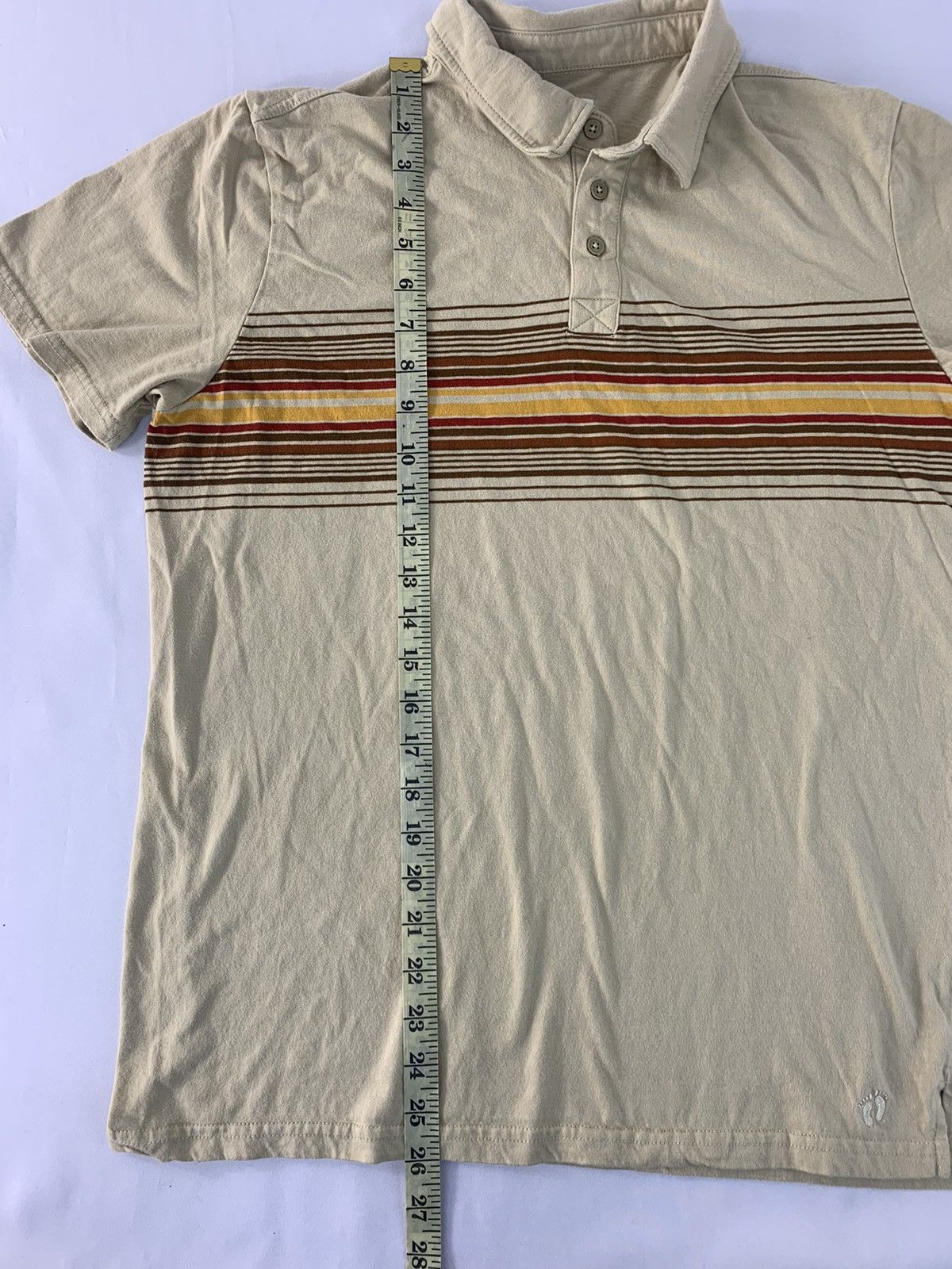 Hang Ten 90s Hang Ten California Classic Striped Chest Polo Tee Size US M / EU 48-50 / 2 - 5 Thumbnail