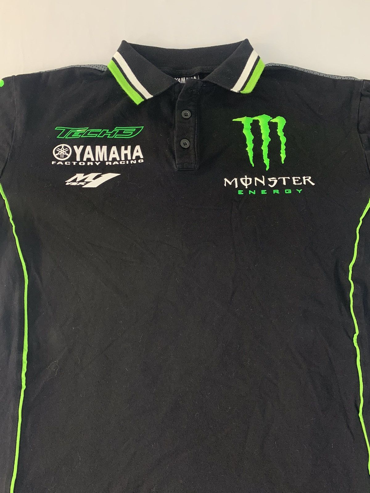 Yamaha Yamaha Factory Racing Monster Energy Mastercam Tech 3 Tee Size L / US 10 / IT 46 - 3 Thumbnail