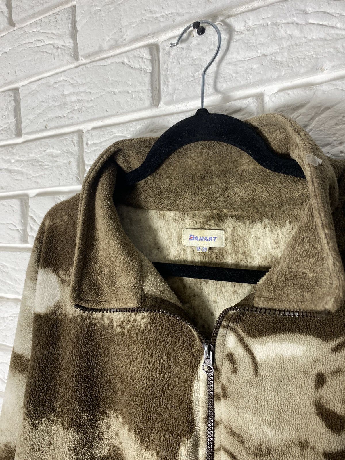Vintage Vintage Wolf All Over Print Animal Printed Fleece Jacket L Size US L / EU 52-54 / 3 - 4 Thumbnail