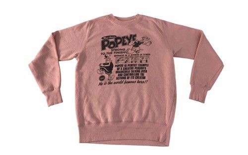 Other Hype Popeye The Sailorman Muscular Figure Printed Sweatshirt Size M / US 6-8 / IT 42-44 - 1 Thumbnail