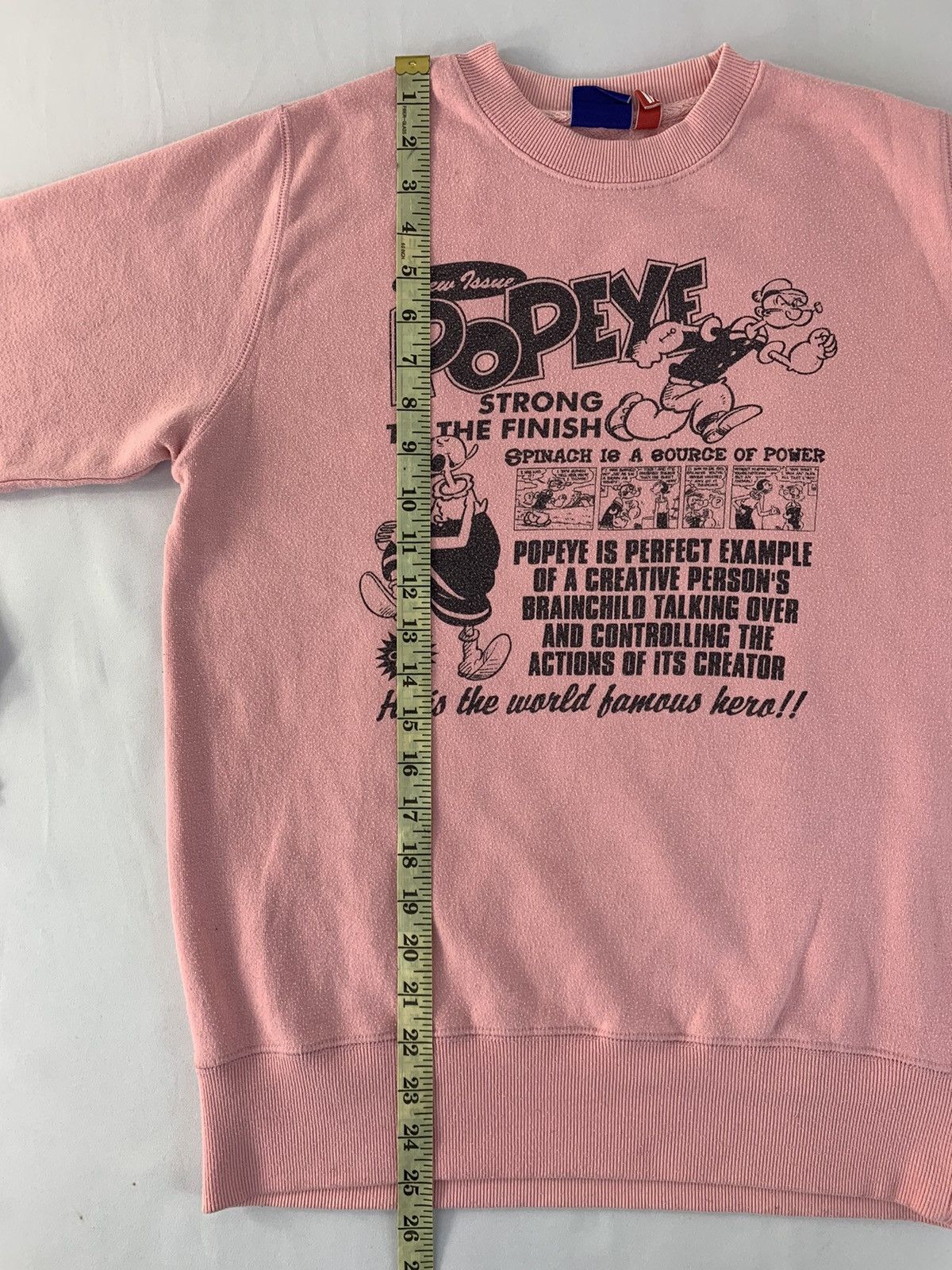 Other Hype Popeye The Sailorman Muscular Figure Printed Sweatshirt Size M / US 6-8 / IT 42-44 - 11 Thumbnail