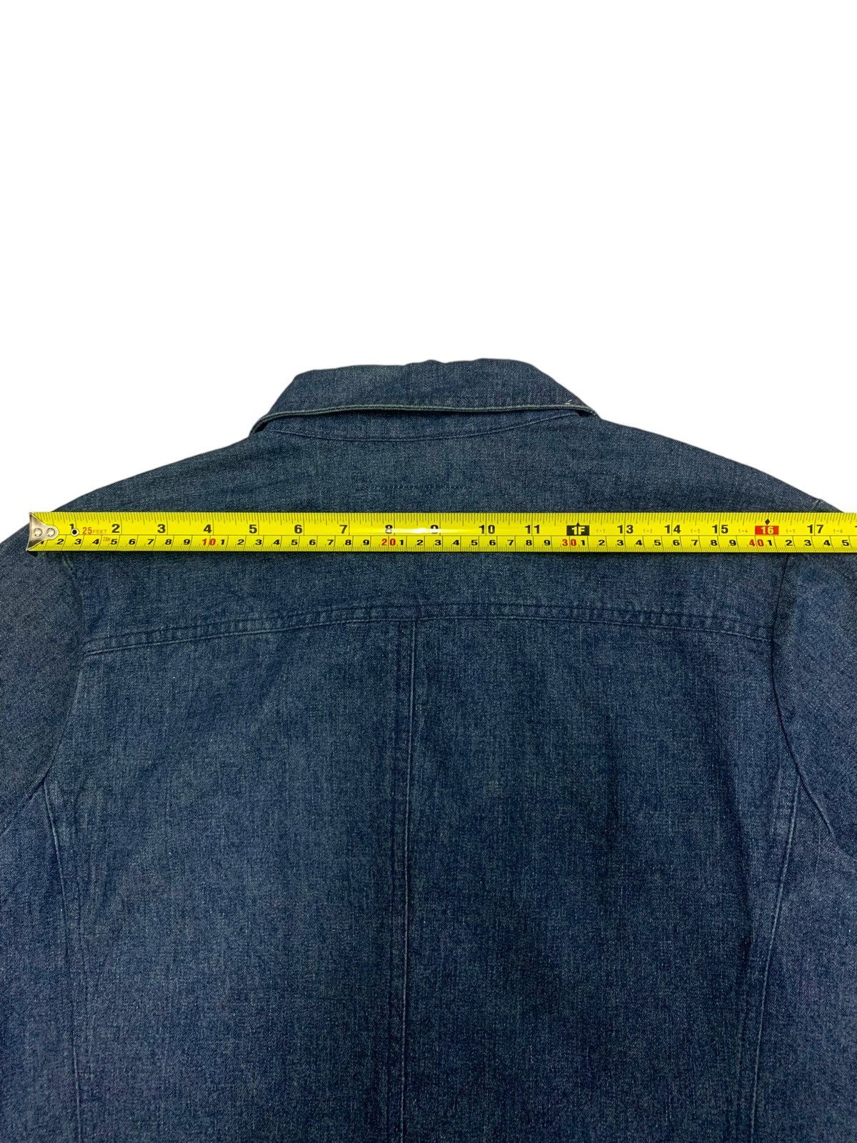 Japanese Brand Vintage 90s Renown Buckle Denim Jacket Size US M / EU 48-50 / 2 - 11 Thumbnail