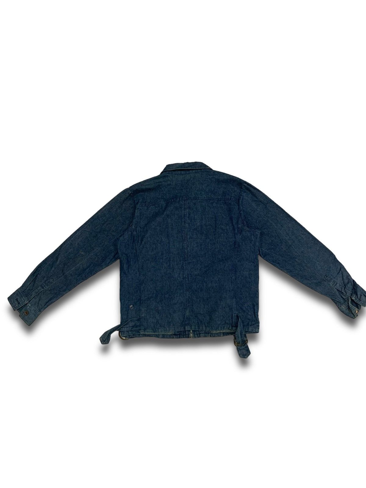 Japanese Brand Vintage 90s Renown Buckle Denim Jacket Size US M / EU 48-50 / 2 - 8 Thumbnail