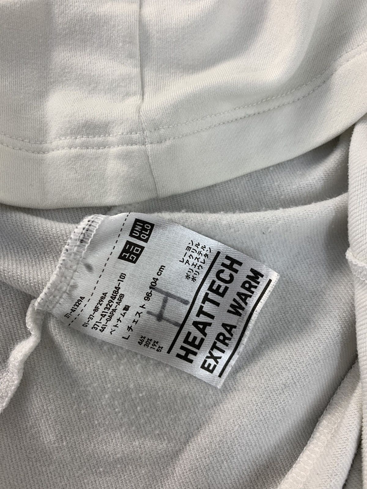 Alexander Wang Hype Alexander Wang Tech Warm Longsleeve Inner White Tee Size US S / EU 44-46 / 1 - 5 Thumbnail