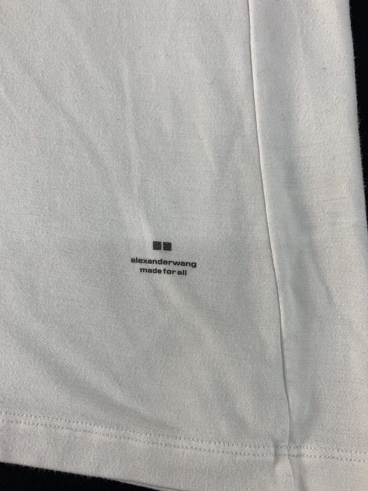 Alexander Wang Hype Alexander Wang Tech Warm Longsleeve Inner White Tee Size US S / EU 44-46 / 1 - 4 Thumbnail