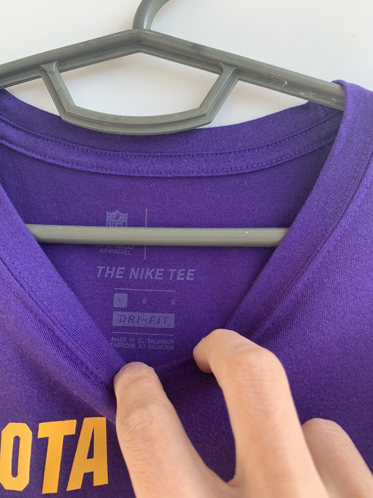 Nike Nike NFL Minnesota Vikings T-shirt Size US L / EU 52-54 / 3 - 3 Thumbnail