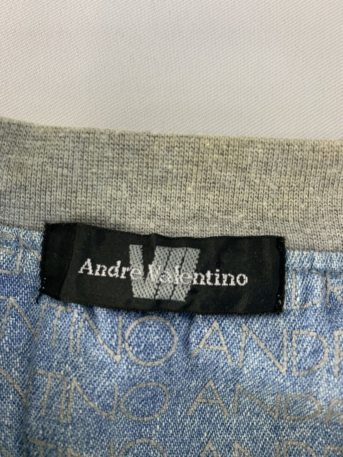 Valentino Andre Valentino Embroidery Logo Spell Out Sweatshirt Size XL / US 12-14 / IT 48-50 - 5 Thumbnail