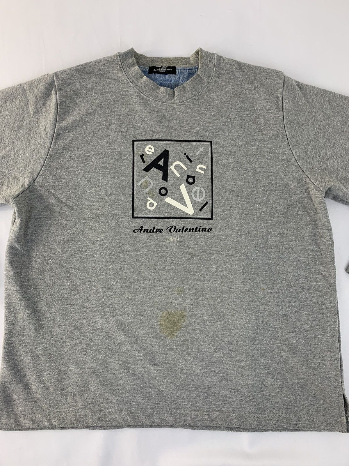 Valentino Andre Valentino Embroidery Logo Spell Out Sweatshirt Size XL / US 12-14 / IT 48-50 - 3 Thumbnail