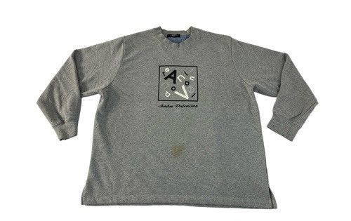 Valentino Andre Valentino Embroidery Logo Spell Out Sweatshirt Size XL / US 12-14 / IT 48-50 - 1 Thumbnail