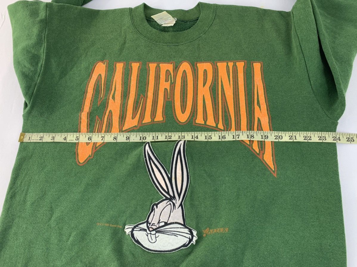 Disney 90s Warner Bros California Bugs Bunny Artex USA Sweatshirt Size US L / EU 52-54 / 3 - 8 Thumbnail