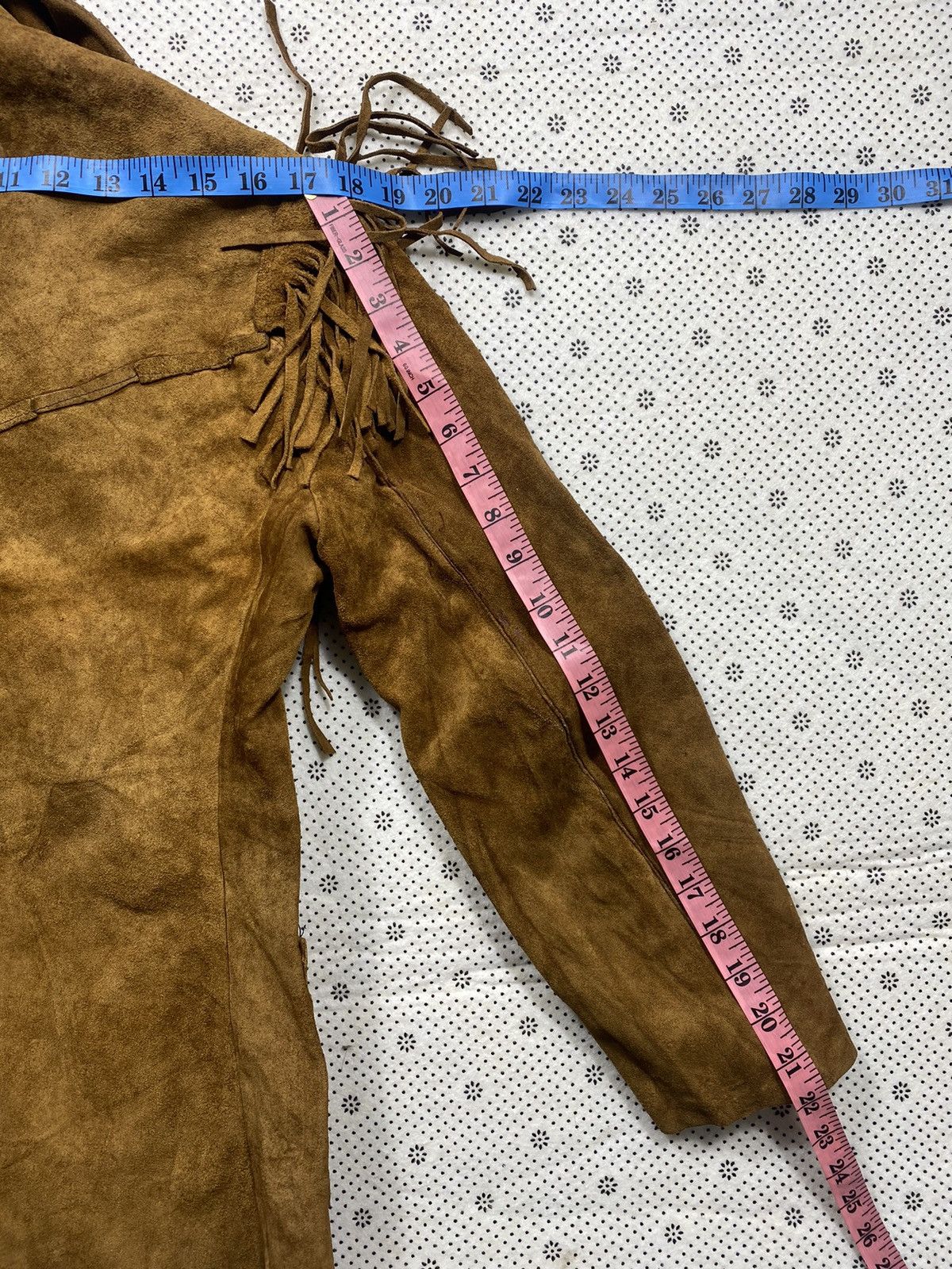 Vintage Vintage 60s Women Country Suede Leather Jacket Size L / US 10 / IT 46 - 9 Thumbnail