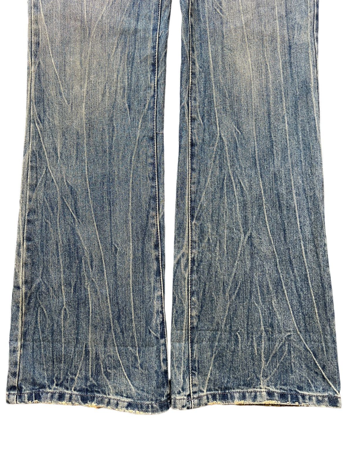 Japanese Brand Japanese Brand Distressed Faded Rusted Flare Jeans 34x35 Size US 34 / EU 50 - 5 Thumbnail