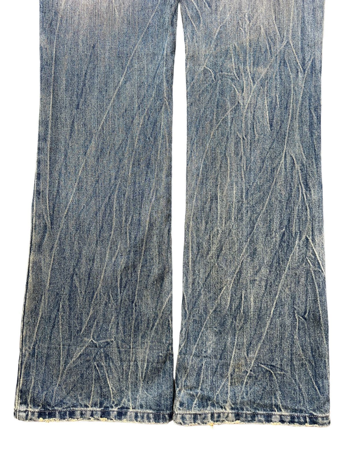 Japanese Brand Japanese Brand Distressed Faded Rusted Flare Jeans 34x35 Size US 34 / EU 50 - 7 Thumbnail