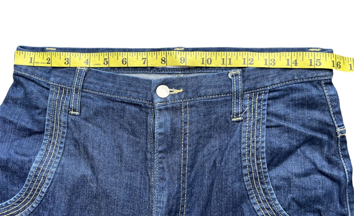 Issey Miyake Issey Miyake Denim Jeans Ne Net Mushroom Denim Jeans Size US 32 / EU 48 - 15 Thumbnail