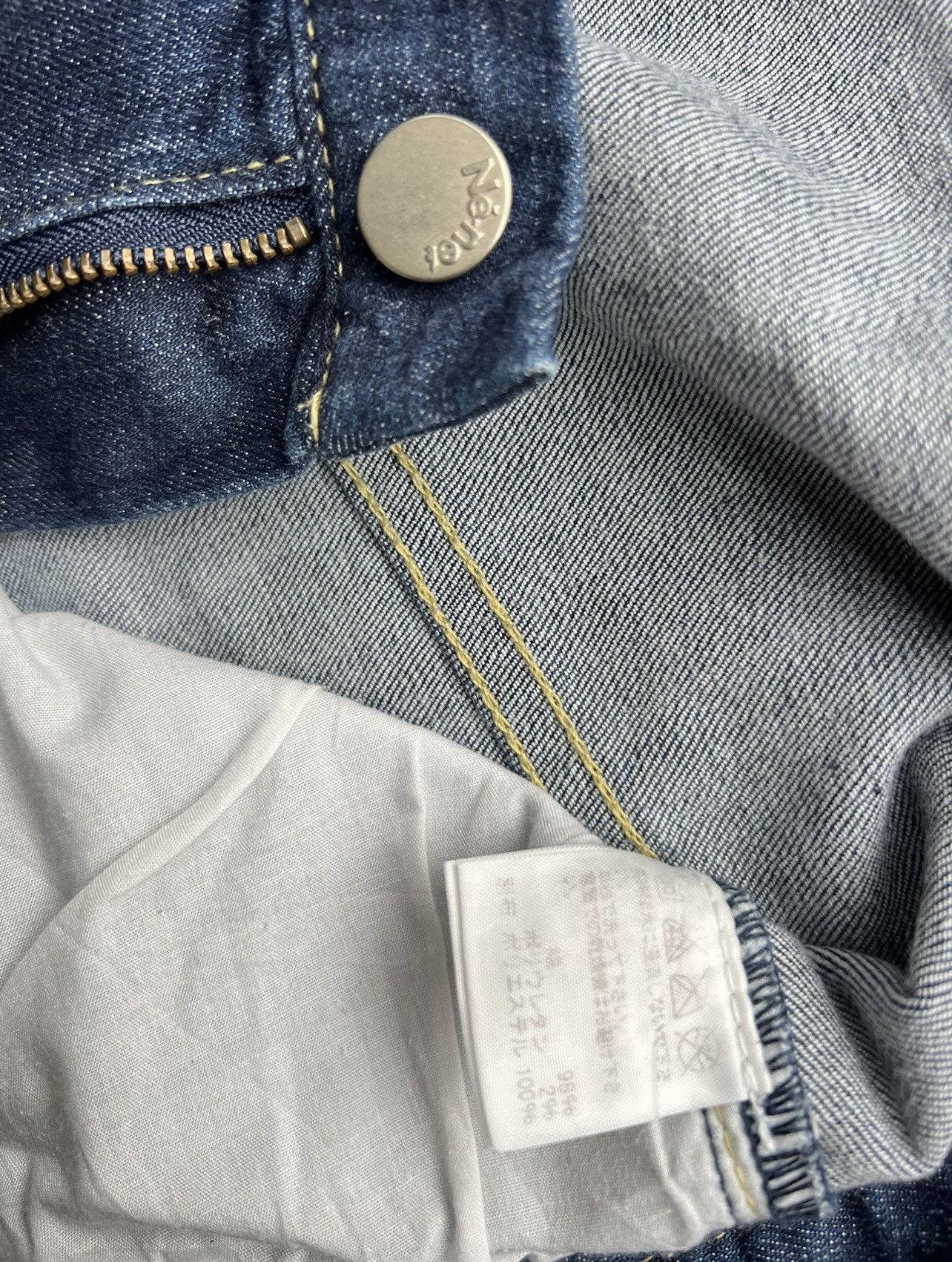 Issey Miyake Issey Miyake Denim Jeans Ne Net Mushroom Denim Jeans Size US 32 / EU 48 - 11 Thumbnail