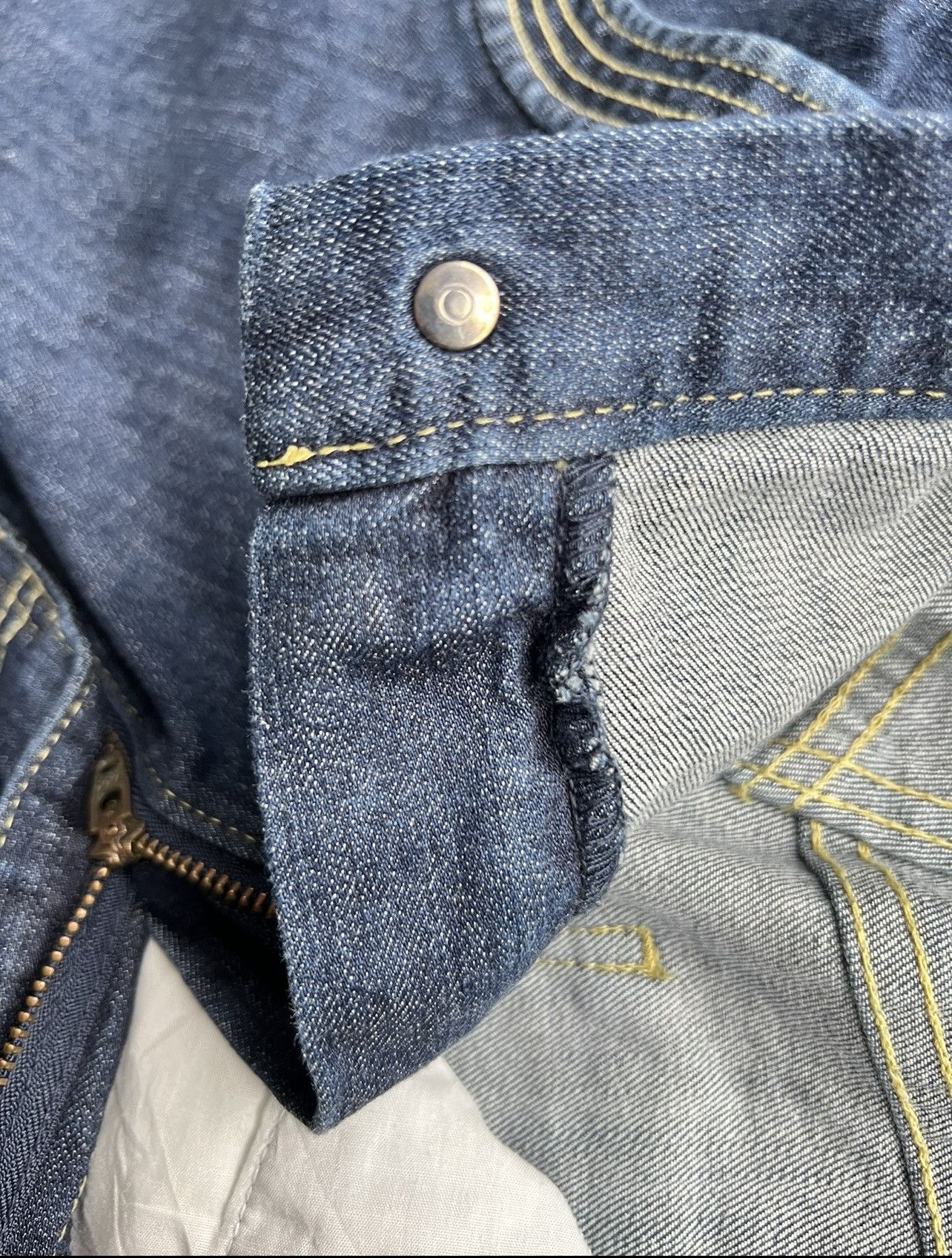 Issey Miyake Issey Miyake Denim Jeans Ne Net Mushroom Denim Jeans Size US 32 / EU 48 - 14 Thumbnail