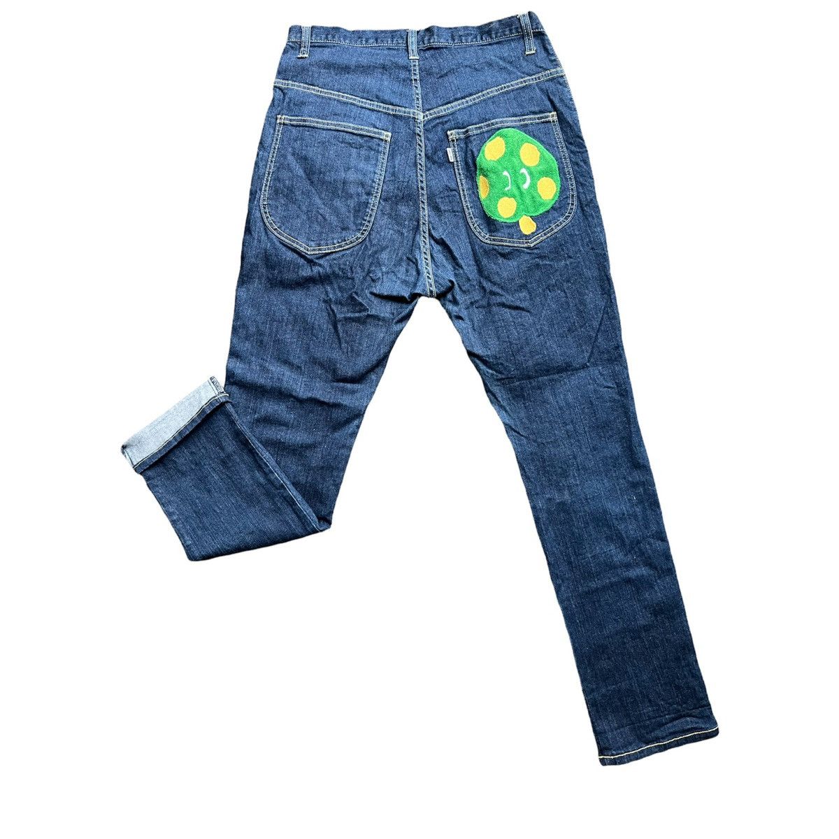 Issey Miyake Issey Miyake Denim Jeans Ne Net Mushroom Denim Jeans Size US 32 / EU 48 - 1 Thumbnail