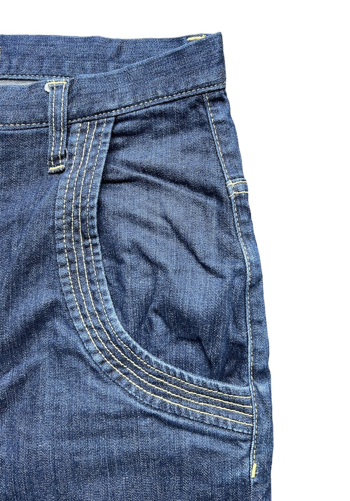 Issey Miyake Issey Miyake Denim Jeans Ne Net Mushroom Denim Jeans Size US 32 / EU 48 - 7 Thumbnail