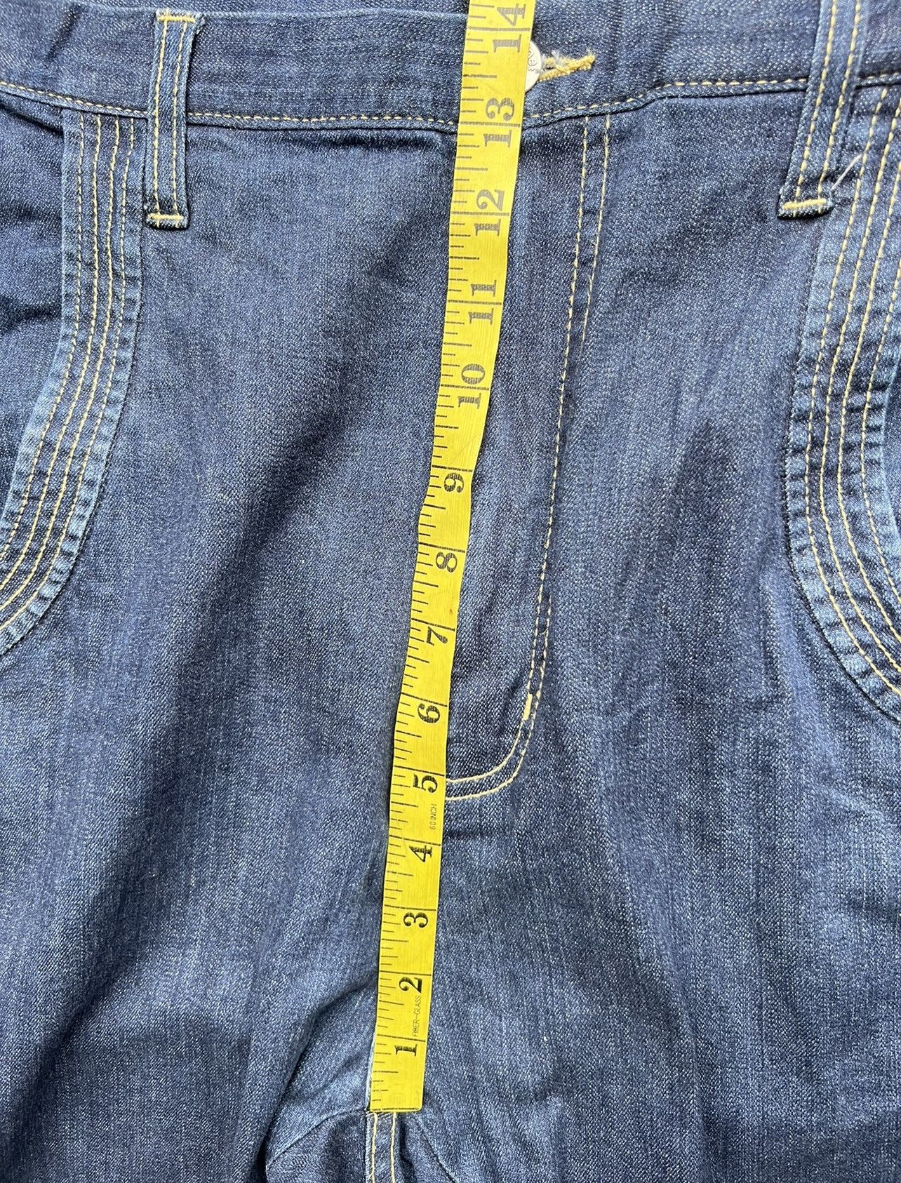 Issey Miyake Issey Miyake Denim Jeans Ne Net Mushroom Denim Jeans Size US 32 / EU 48 - 18 Thumbnail