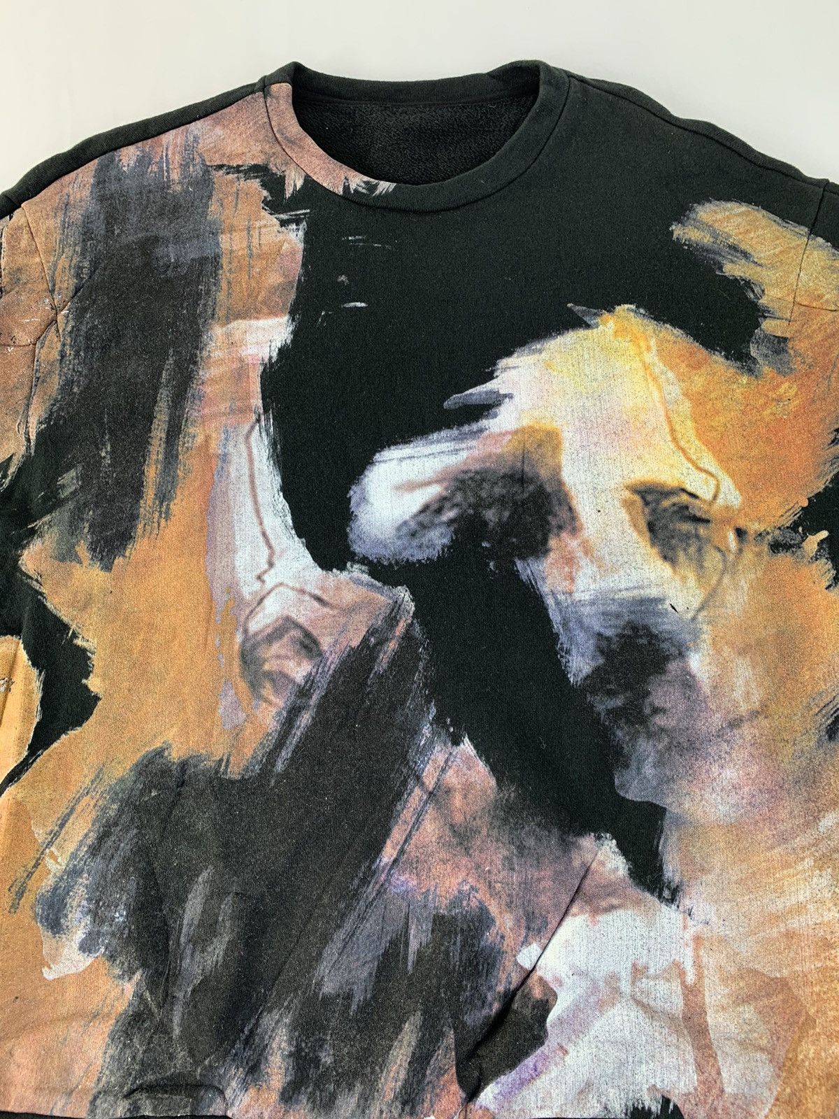Japanese Brand Hype Art System Sweatshirt Color Pallet Design Fire flame Size M / US 6-8 / IT 42-44 - 3 Thumbnail