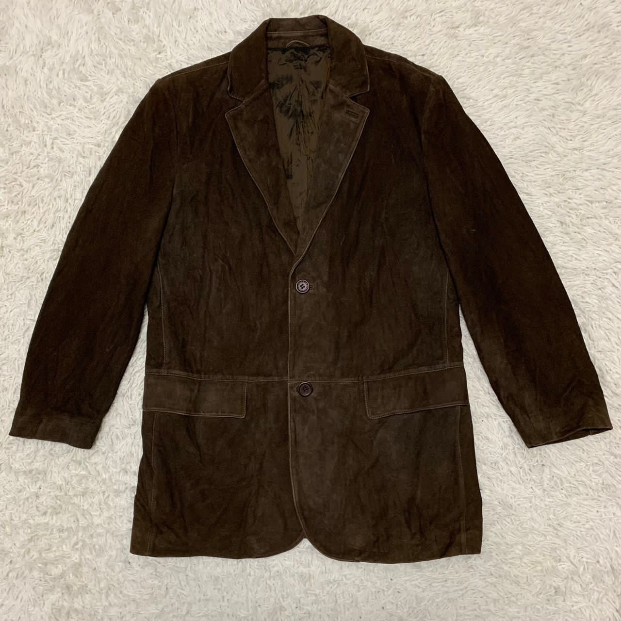Ermenegildo Zegna Ermenegildo Zegna cuir leather jacket made in Italy Size US L / EU 52-54 / 3 - 11 Thumbnail