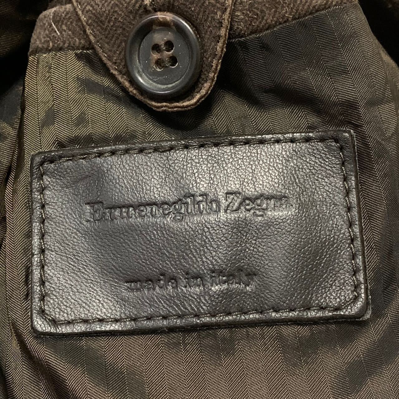 Ermenegildo Zegna Ermenegildo Zegna cuir leather jacket made in Italy Size US L / EU 52-54 / 3 - 7 Thumbnail