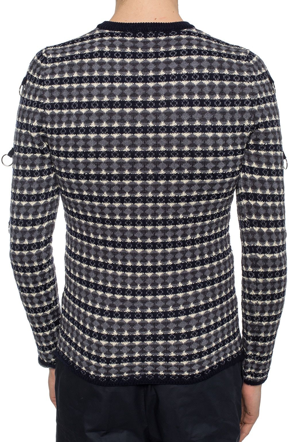 Raf Simons 🔥65% OFF🔥 [SALE] Raf Simons Jacquard Rings Tight Sweater Size US S / EU 44-46 / 1 - 3 Thumbnail