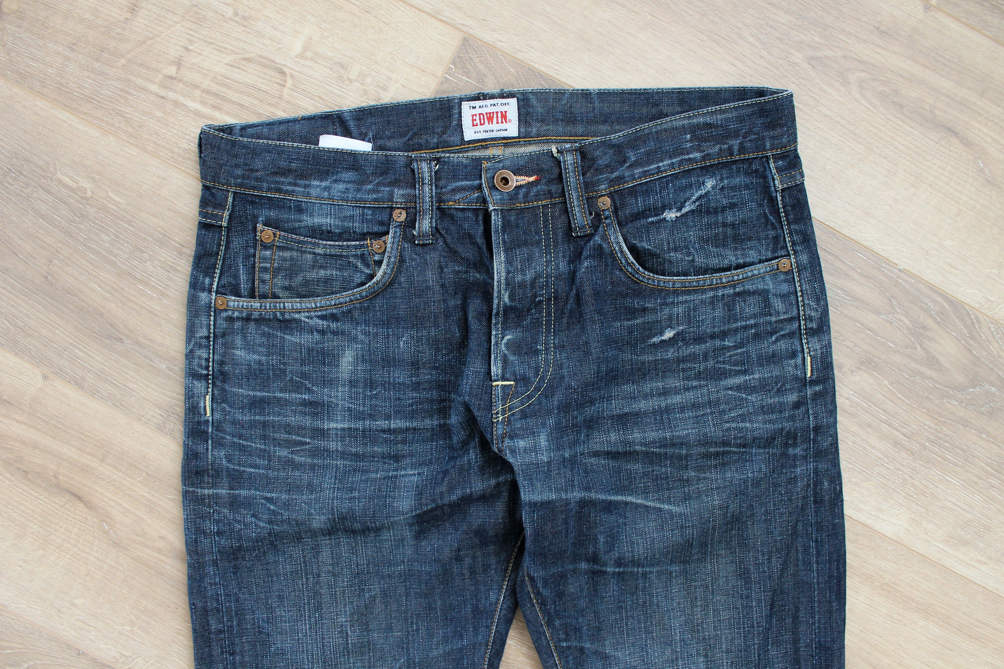 Edwin Edwin ED-55 Relaxed navy jeans Size US 32 / EU 48 - 3 Thumbnail