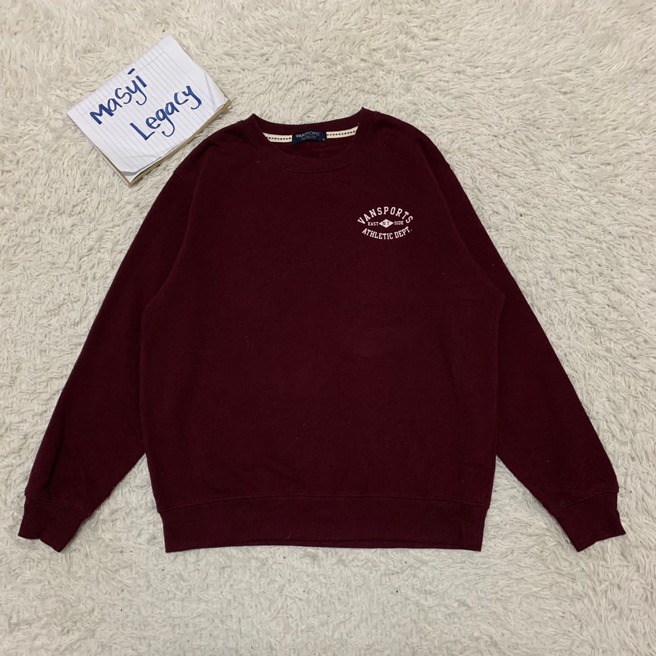 Van Van sports 1961 first division sweatshirt Size US M / EU 48-50 / 2 - 2 Thumbnail
