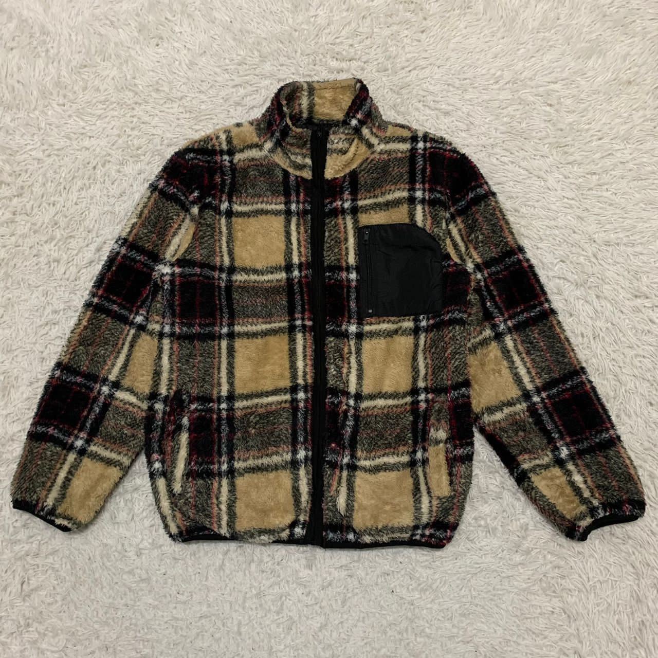 Japanese Brand Spiral News fleece jacket Size US M / EU 48-50 / 2 - 12 Thumbnail