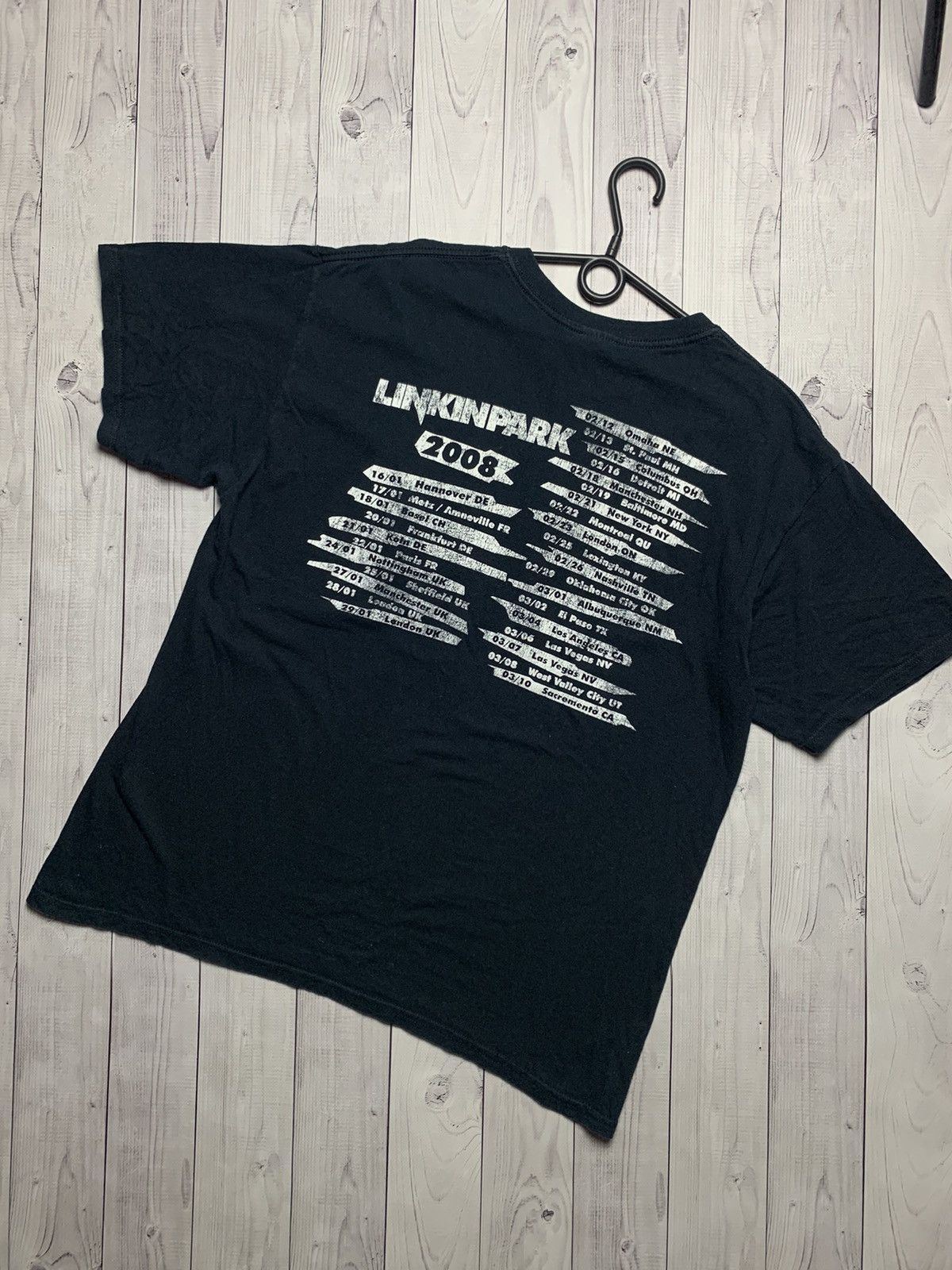 Band Tees Vintage Linkin Park tour 2008 T-Shirt Size US L / EU 52-54 / 3 - 2 Thumbnail
