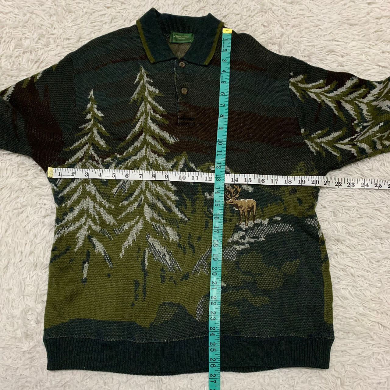 Japanese Brand Laurel Valley Nice Design Knit Size US M / EU 48-50 / 2 - 5 Thumbnail