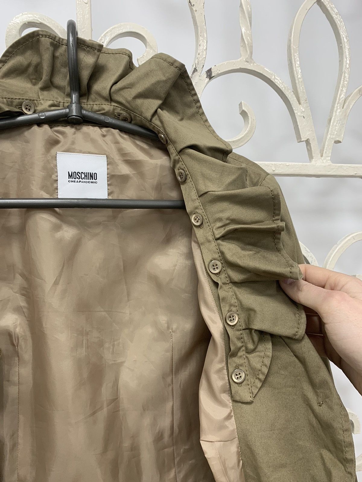 Moschino Moschino Cheap and Chic Woman’s Blazer Jacket Made in Italy Size M / US 6-8 / IT 42-44 - 11 Thumbnail