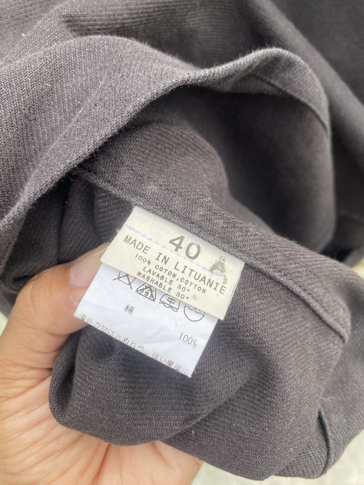 agnes b. Vintage Agnes b Homme workwear jacket Size US M / EU 48-50 / 2 - 10 Thumbnail