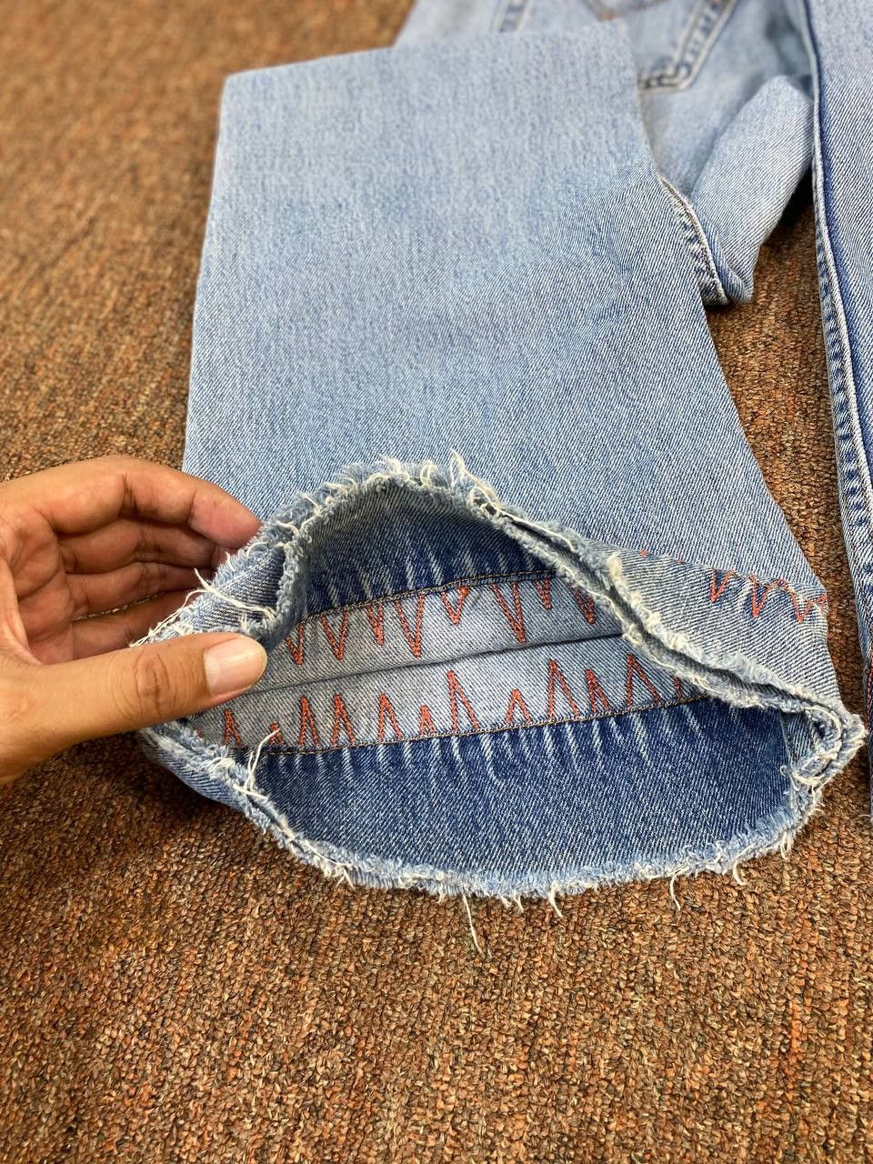 Levi's vintage levis 514 bootcut flare denim nice design Size 32" / US 10 / IT 46 - 7 Thumbnail