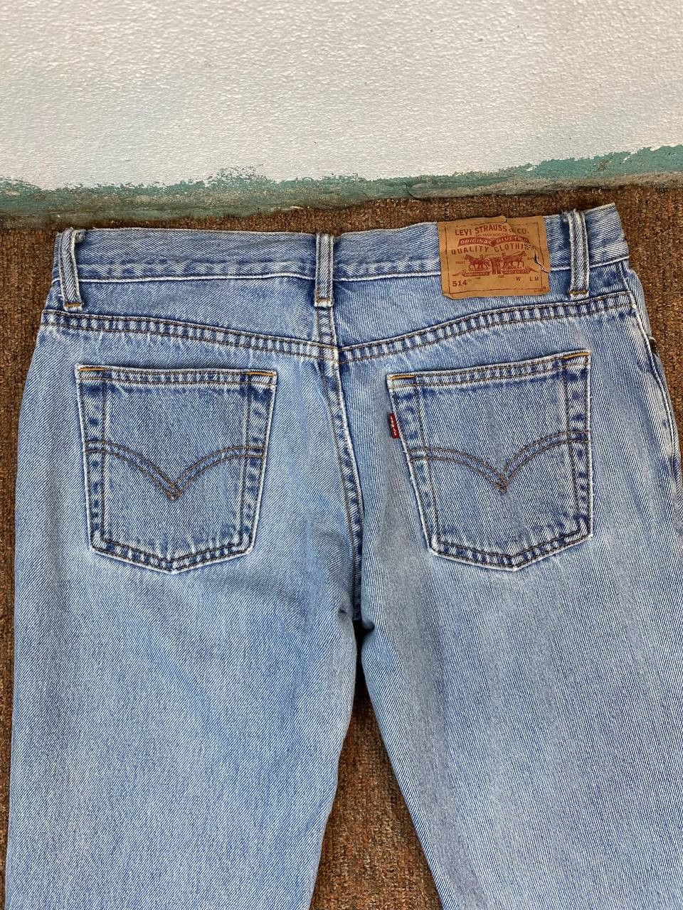 Levi's vintage levis 514 bootcut flare denim nice design Size 32" / US 10 / IT 46 - 3 Thumbnail