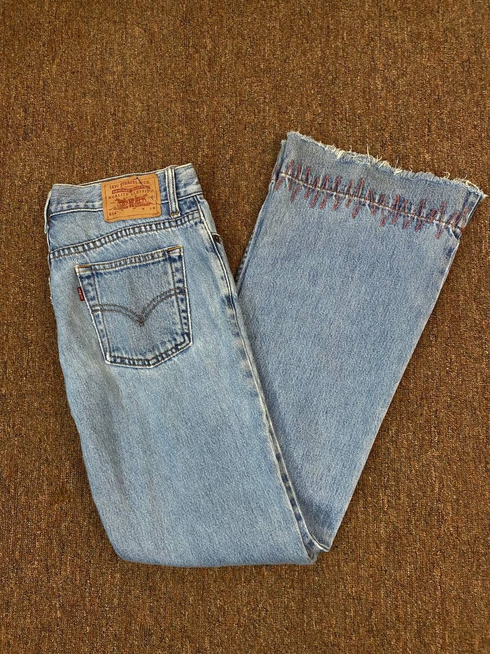Levi's vintage levis 514 bootcut flare denim nice design Size 32" / US 10 / IT 46 - 2 Thumbnail