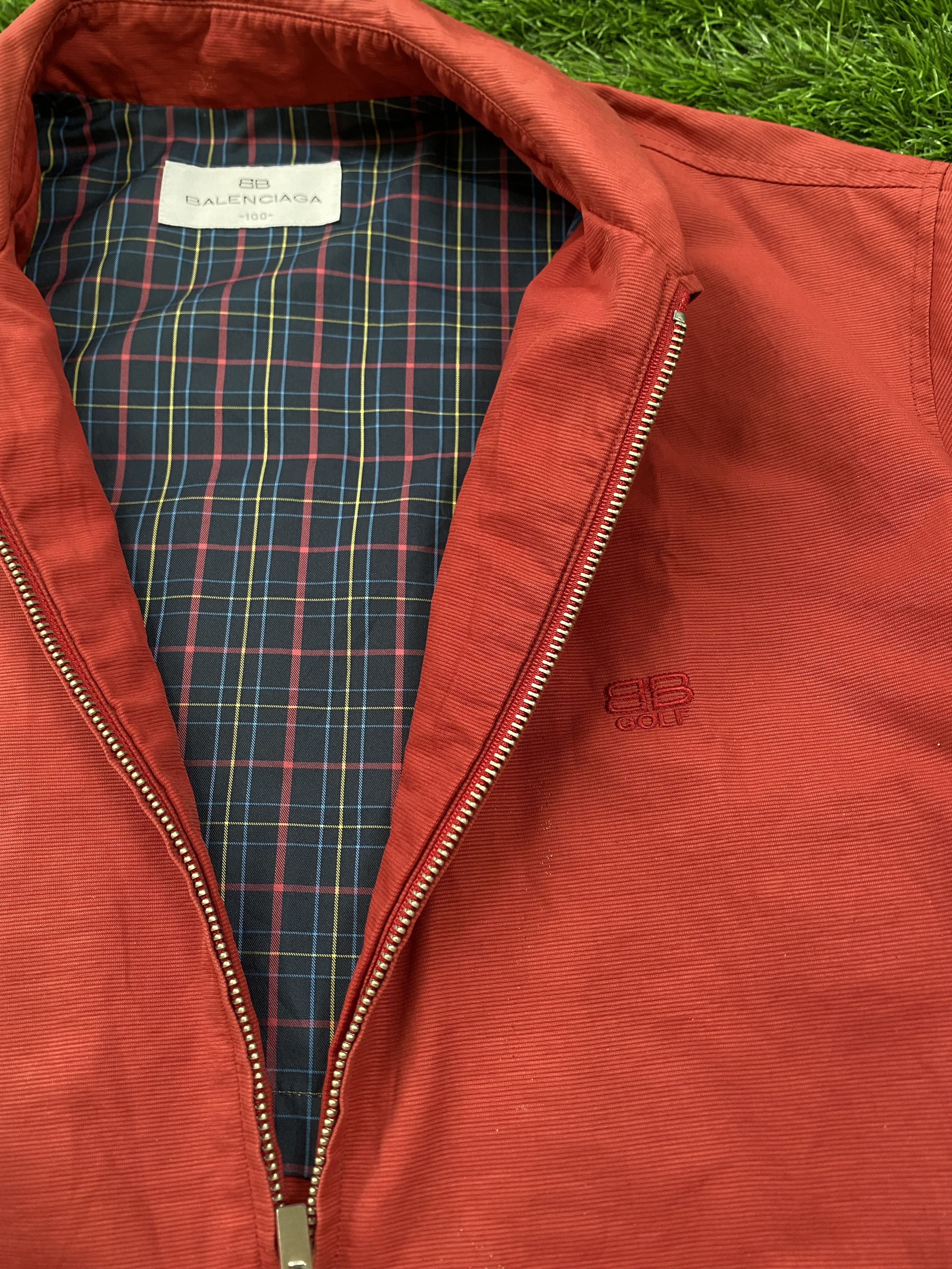 Balenciaga Vintage Balenciaga Casuals Plaid Jacket Size US L / EU 52-54 / 3 - 5 Thumbnail