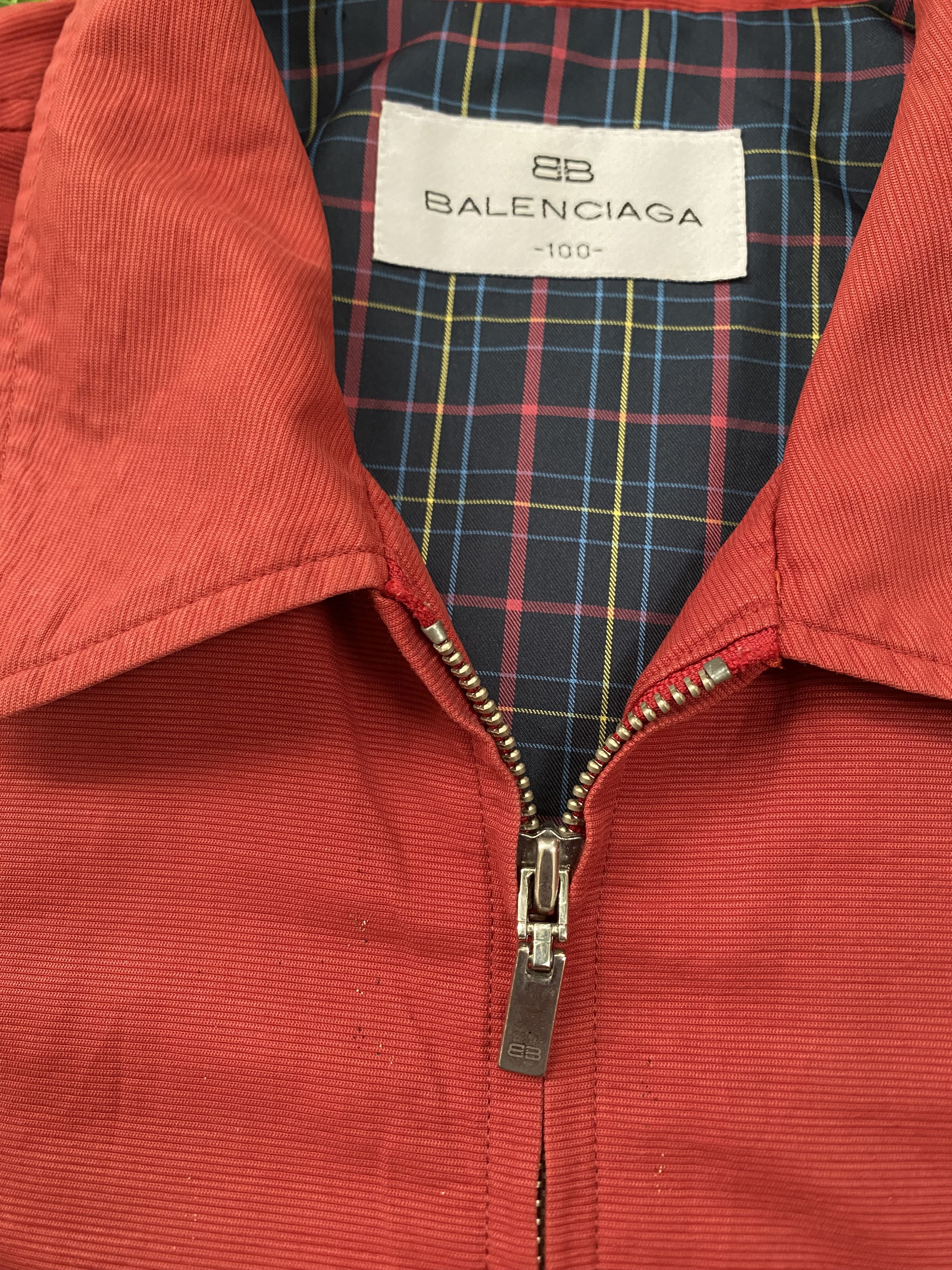 Balenciaga Vintage Balenciaga Casuals Plaid Jacket Size US L / EU 52-54 / 3 - 3 Thumbnail
