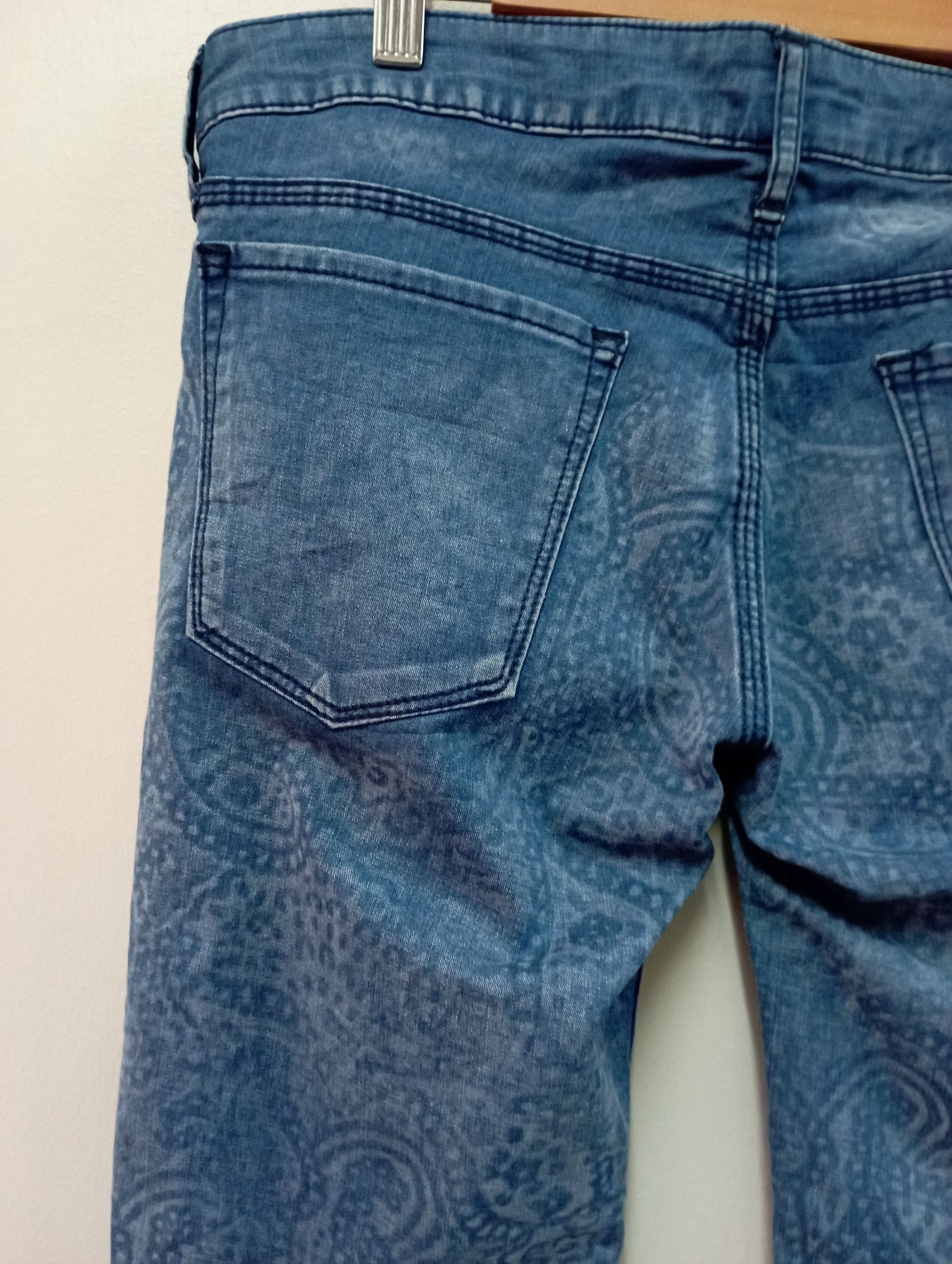Visvim Japanese Skinny Betty Smith Bandana Paisley Jeans l Size US 31 - 11 Thumbnail
