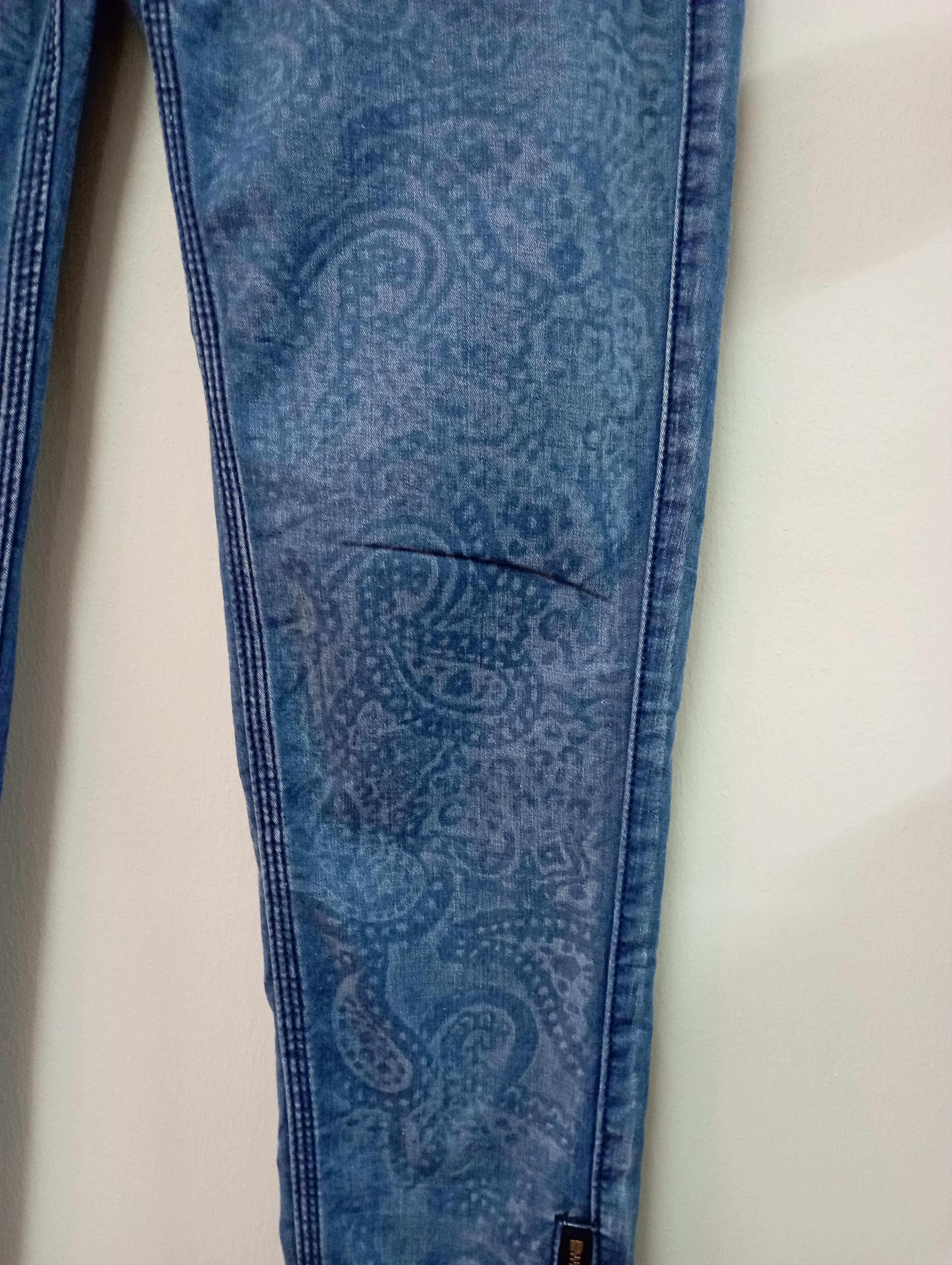 Visvim Japanese Skinny Betty Smith Bandana Paisley Jeans l Size US 31 - 4 Thumbnail