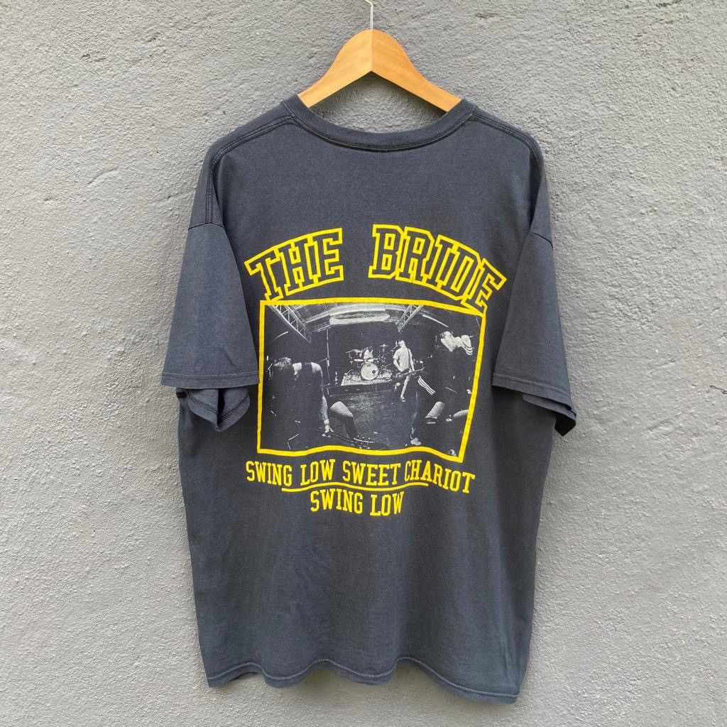 Band Tees Thrashed Faded Vintage Y2K The Bride Heavy Metal Band Tee Size US XL / EU 56 / 4 - 1 Thumbnail
