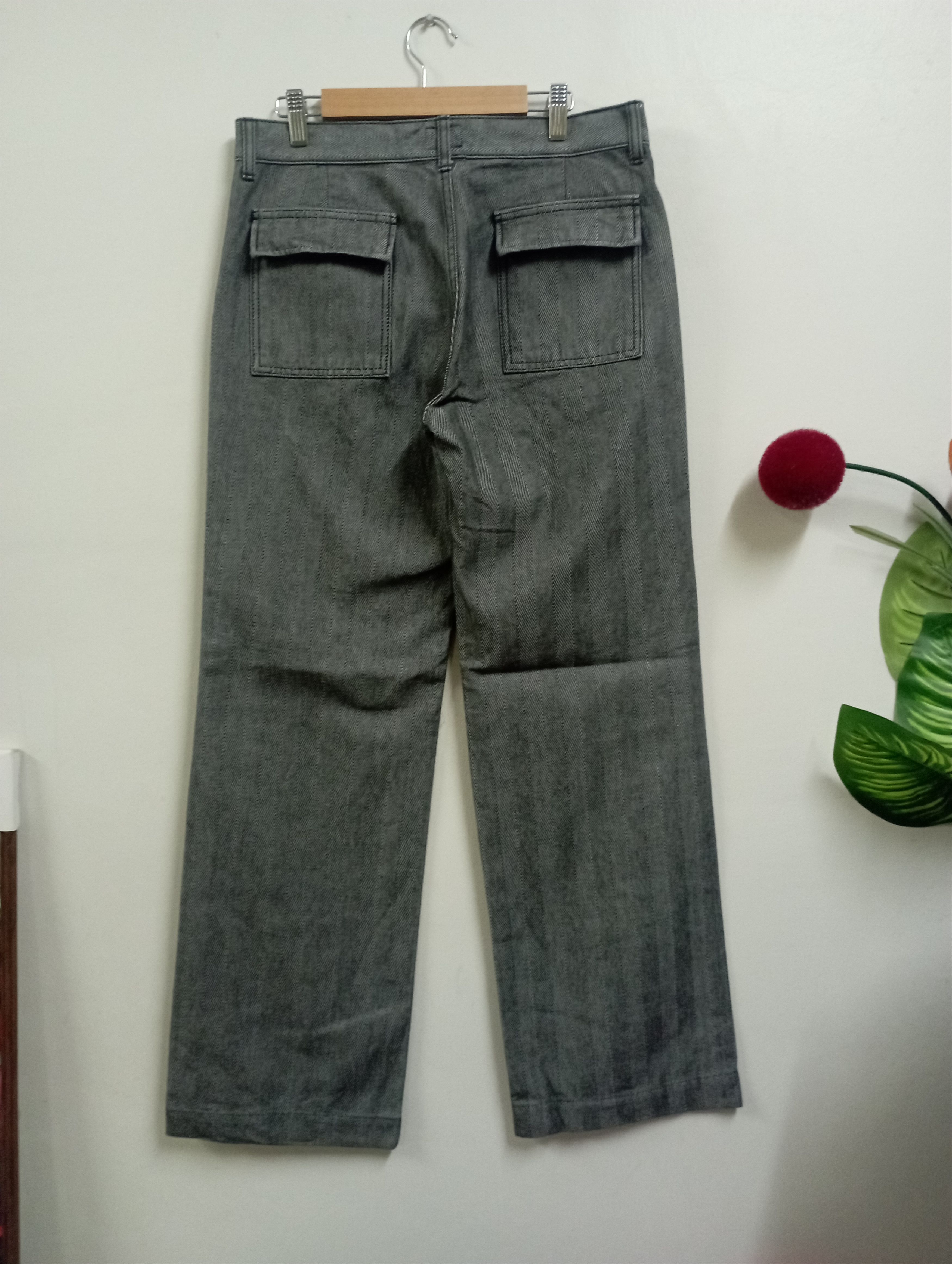 Orslow Japan Spellbound Striped Navy Pant Size US 31 - 2 Thumbnail