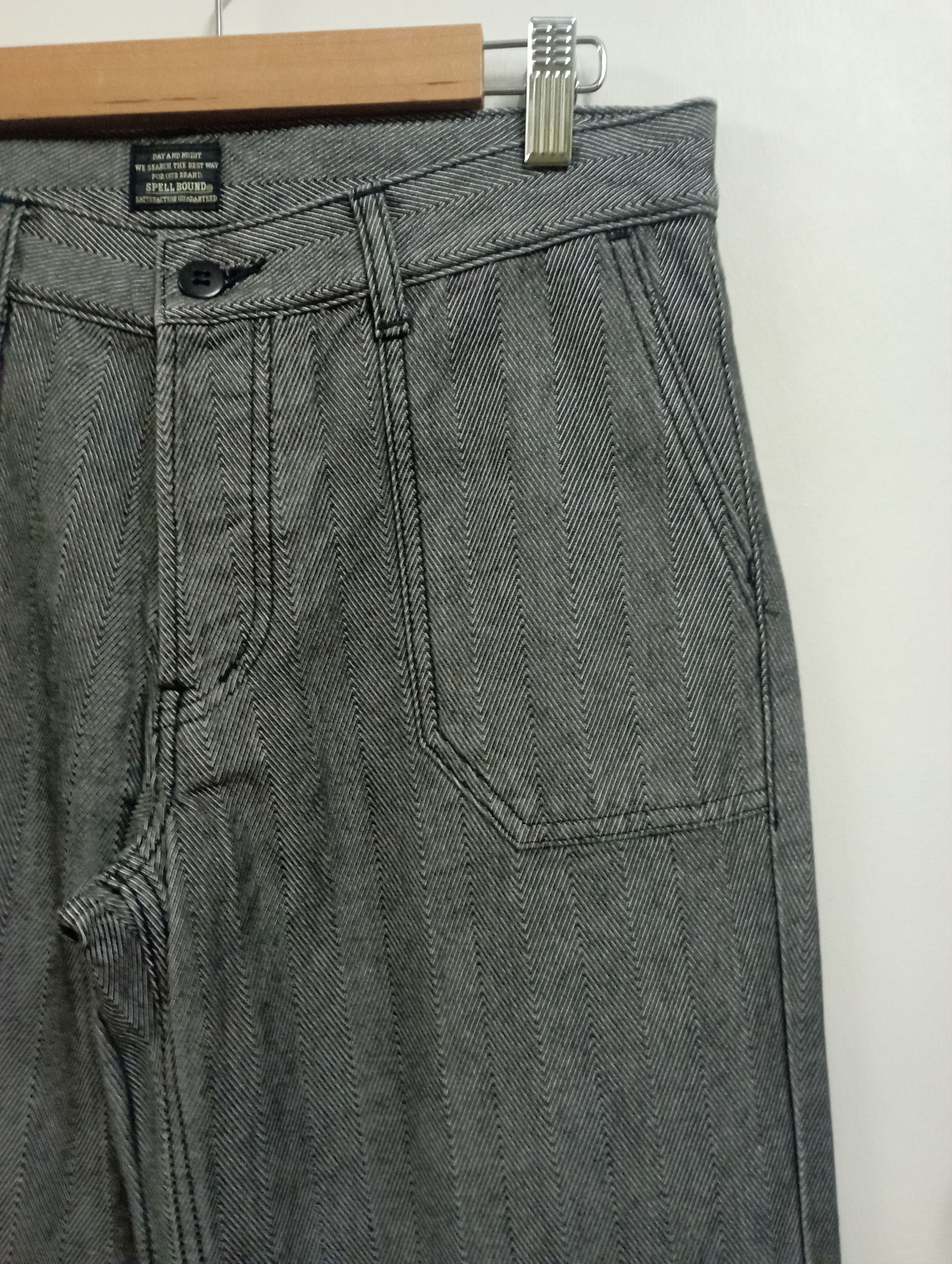 Orslow Japan Spellbound Striped Navy Pant Size US 31 - 3 Thumbnail