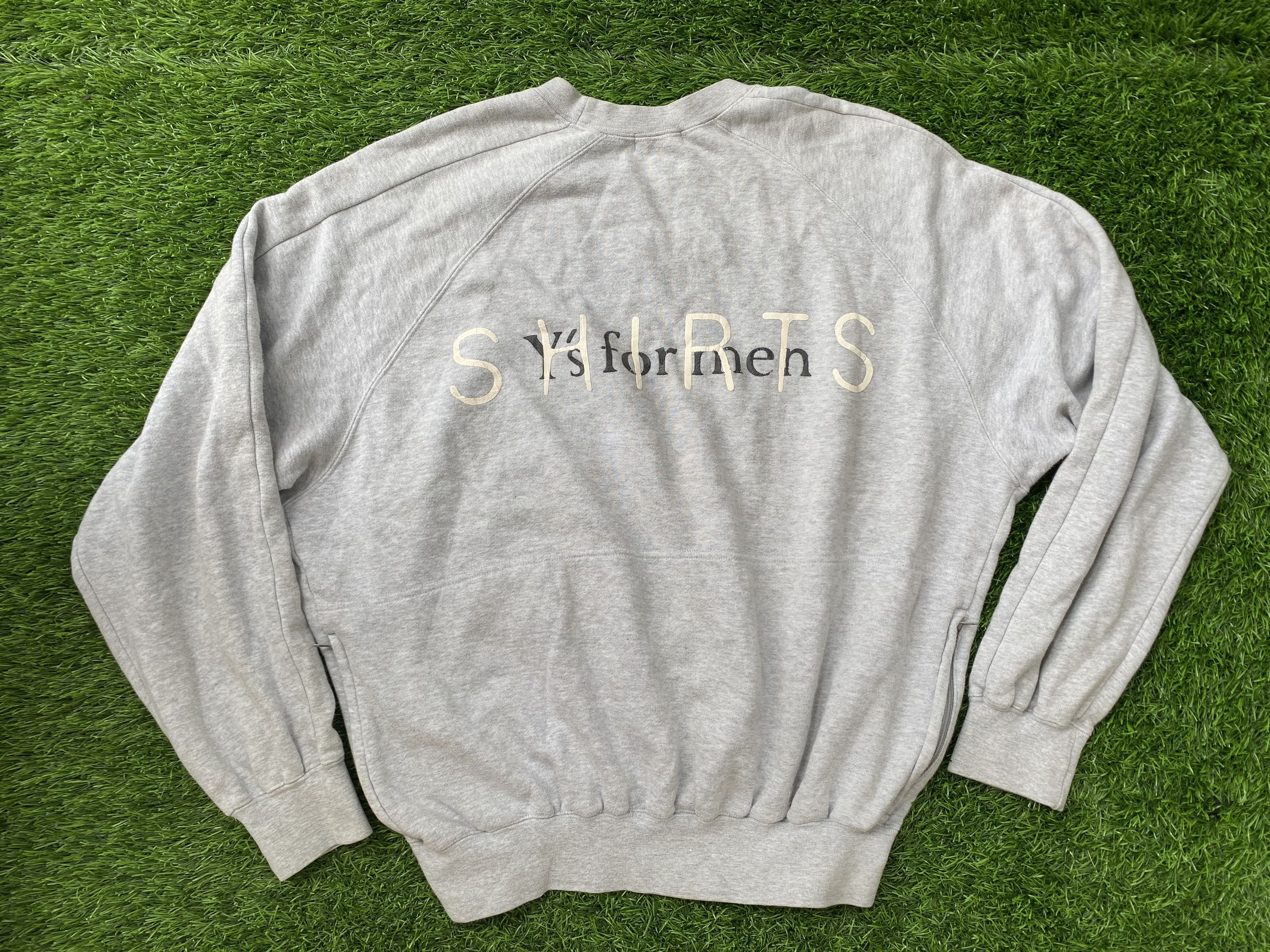 Japanese Brand Yohji Yamamoto Sweatshirt Spellout Size US M / EU 48-50 / 2 - 1 Thumbnail