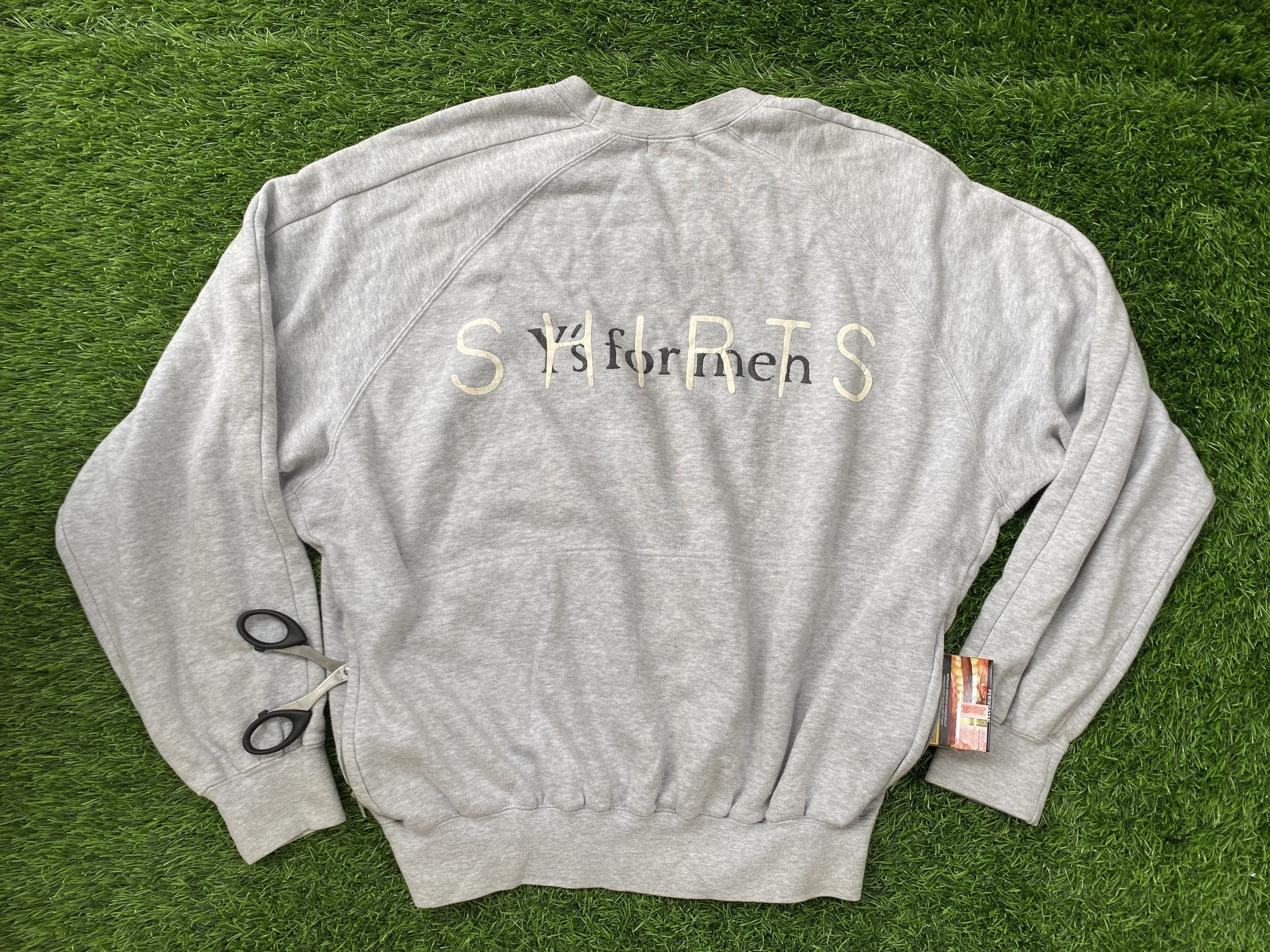 Japanese Brand Yohji Yamamoto Sweatshirt Spellout Size US M / EU 48-50 / 2 - 3 Thumbnail