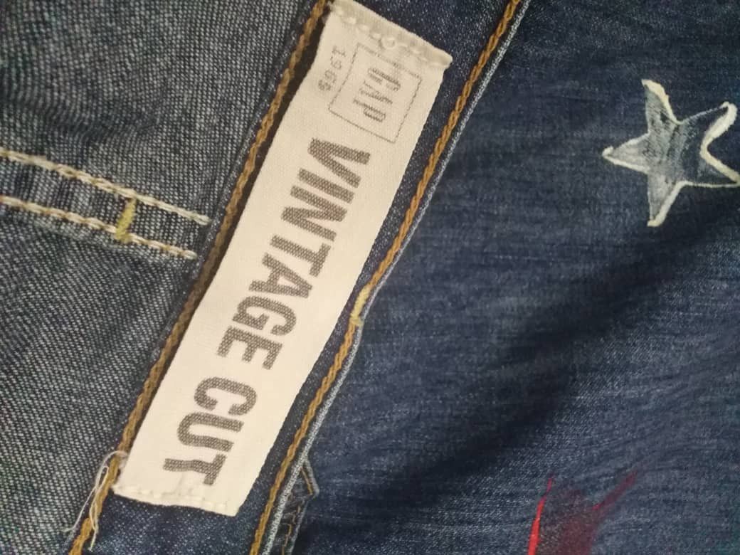 Gap Vintage GAP 1969 Painted Jeans Size US 32 / EU 48 - 16 Thumbnail