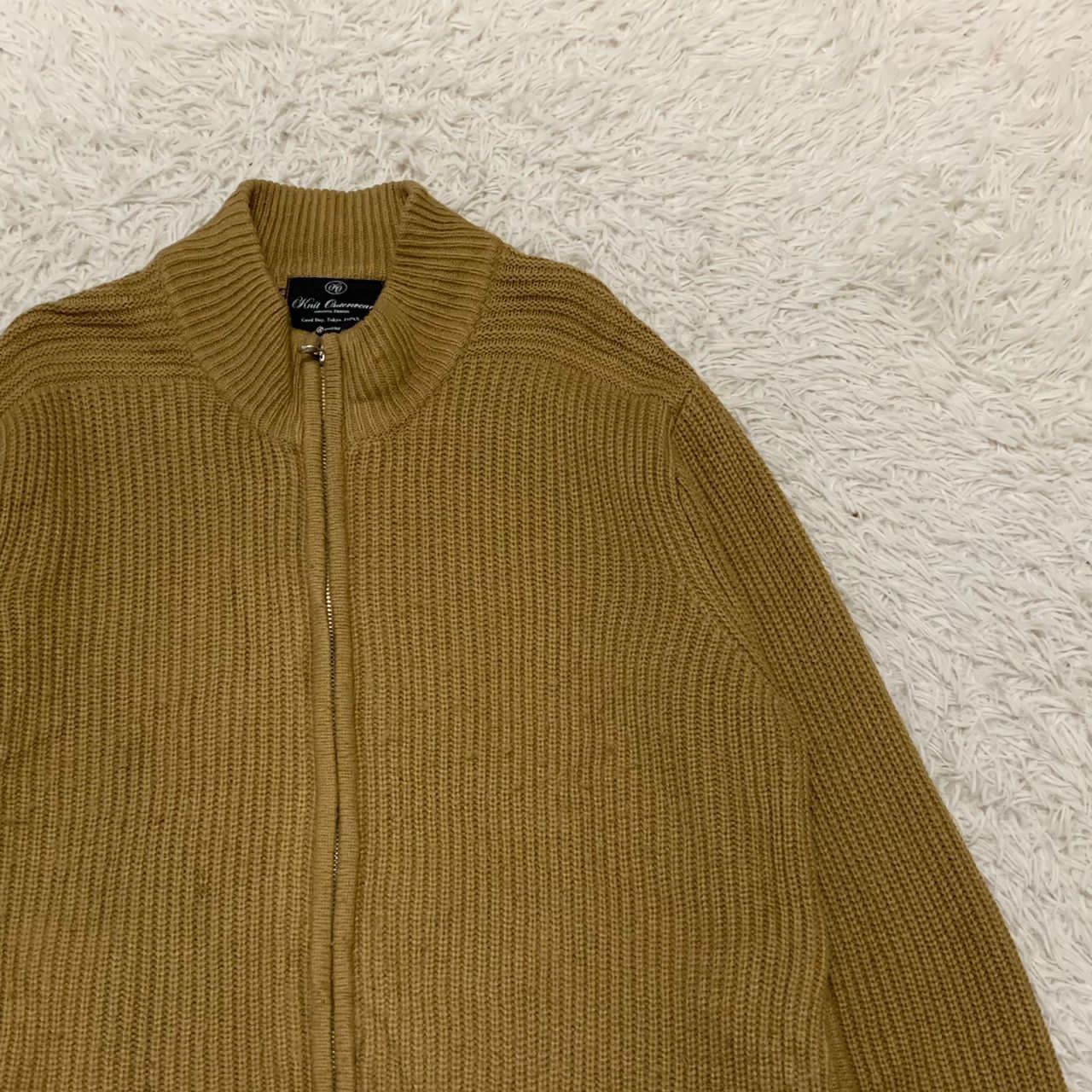 Japanese Brand Good Day Tokyo Japan Zipper knit outerwear Size US L / EU 52-54 / 3 - 4 Thumbnail