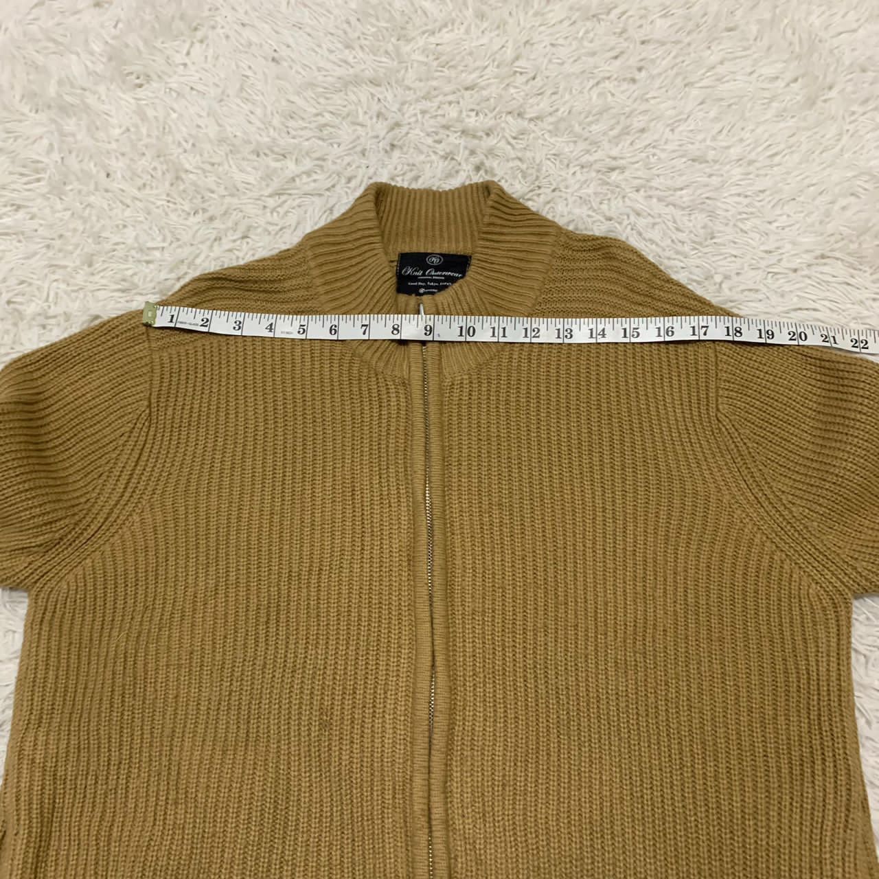 Japanese Brand Good Day Tokyo Japan Zipper knit outerwear Size US L / EU 52-54 / 3 - 7 Thumbnail